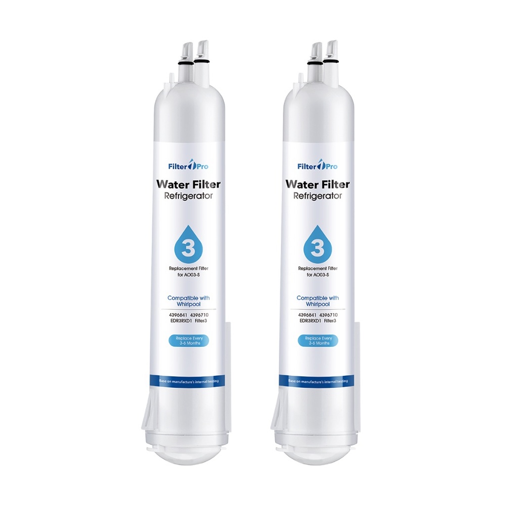 Filter Pro 3 Replacement Refrigerator Water Filter for EDR3-RXD1 4396841 4396710